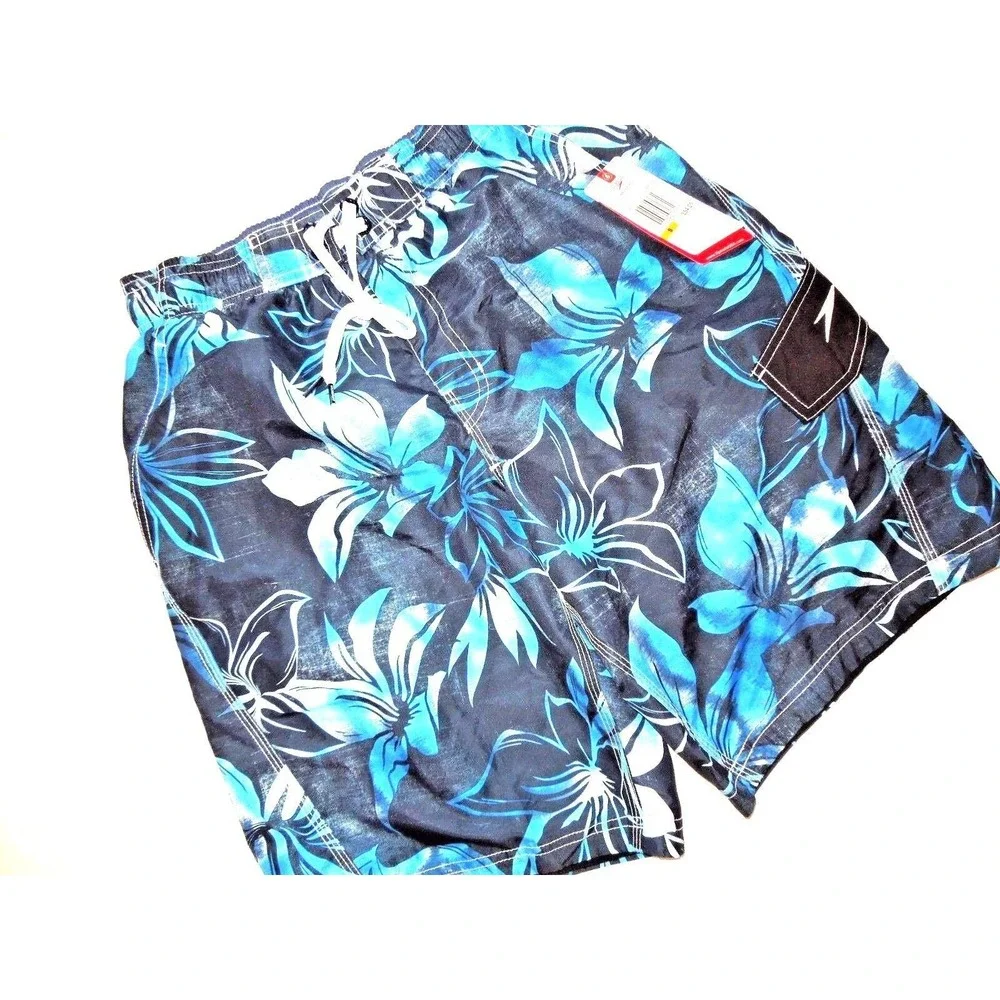 SPEEDO navy blue SWIM Trunks shorts SWIMSUIT twilight  size SMALL‎ S